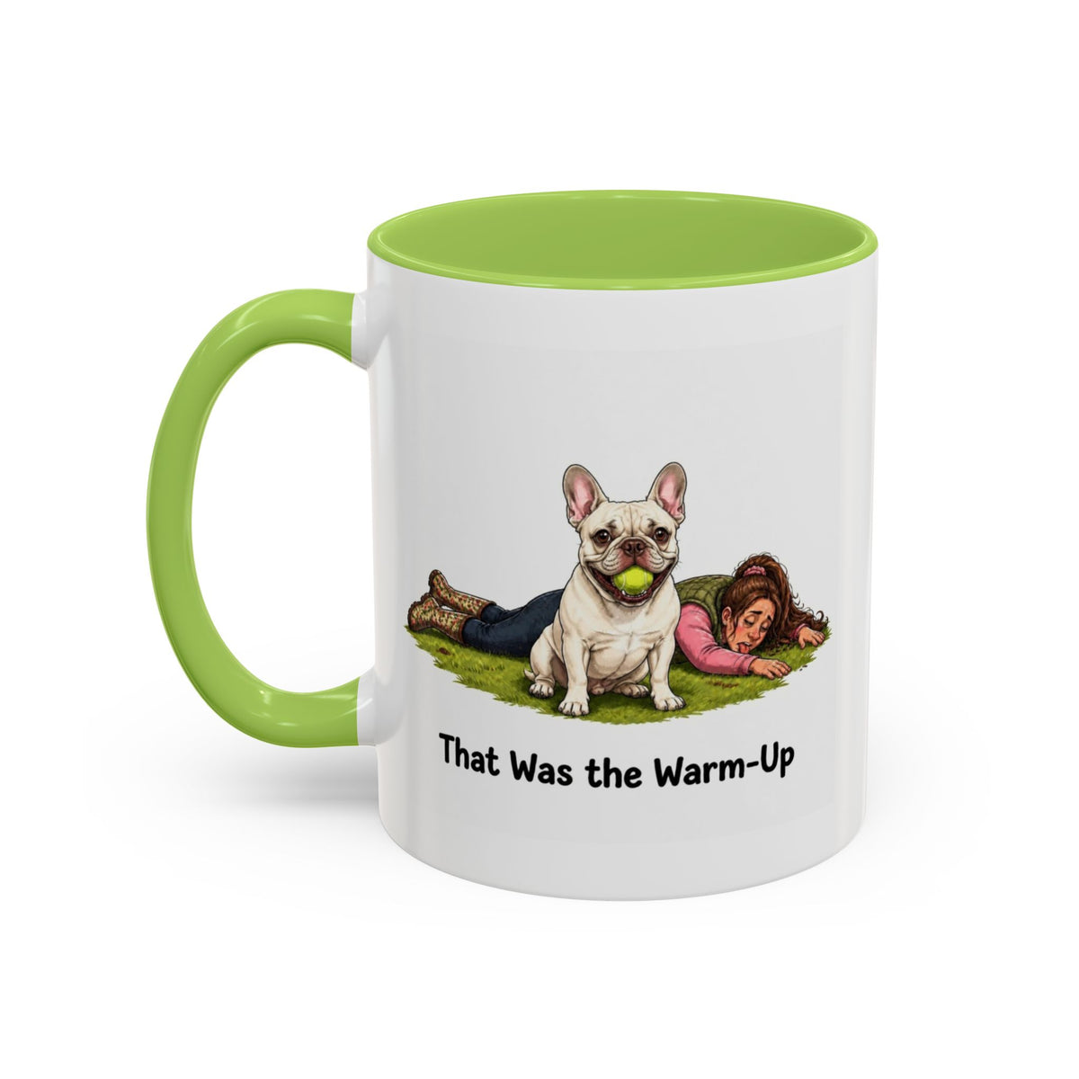 Warm-Up Mug - French Bulldog - Cream - Woman