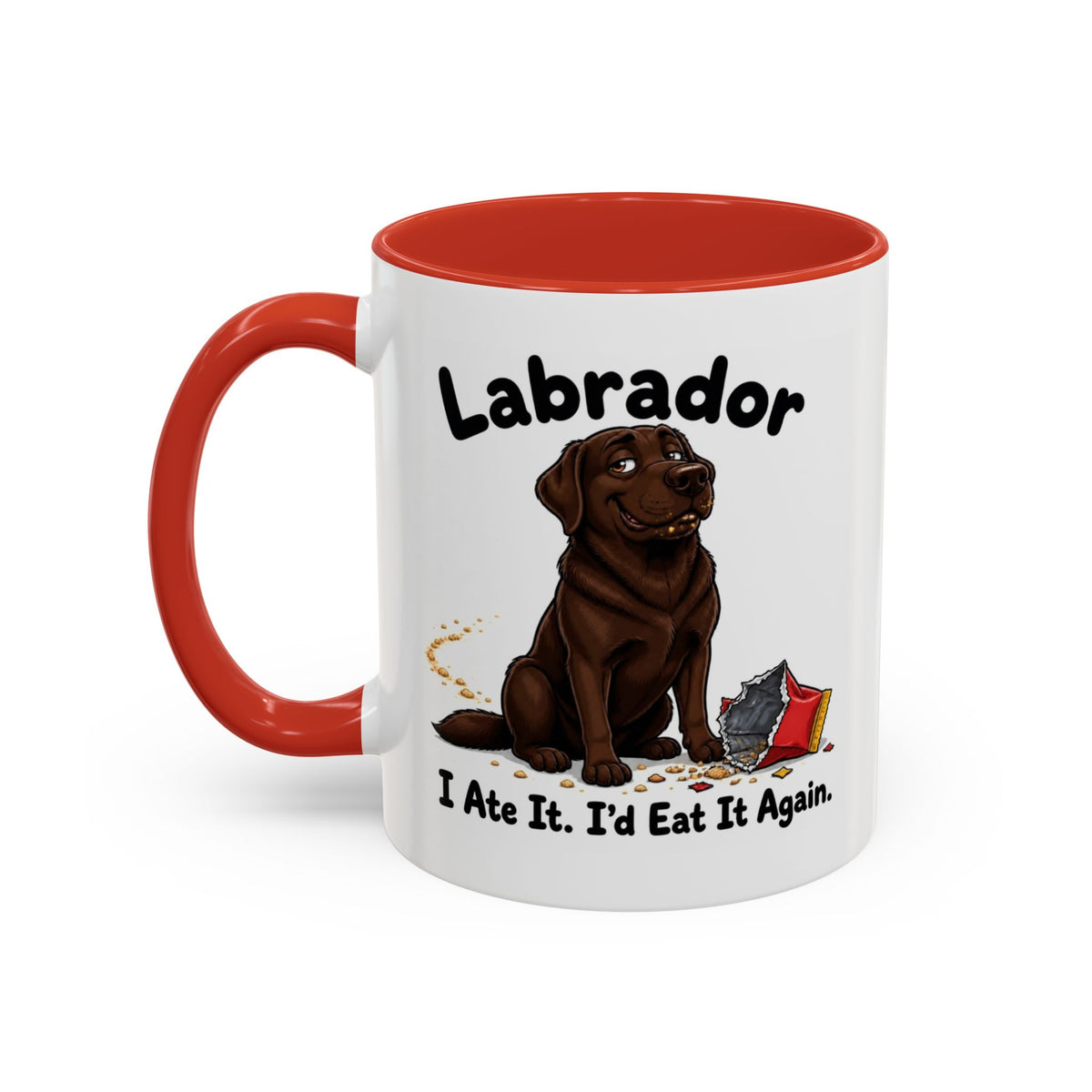 I Ate It Mug - Labrador - Chocolate