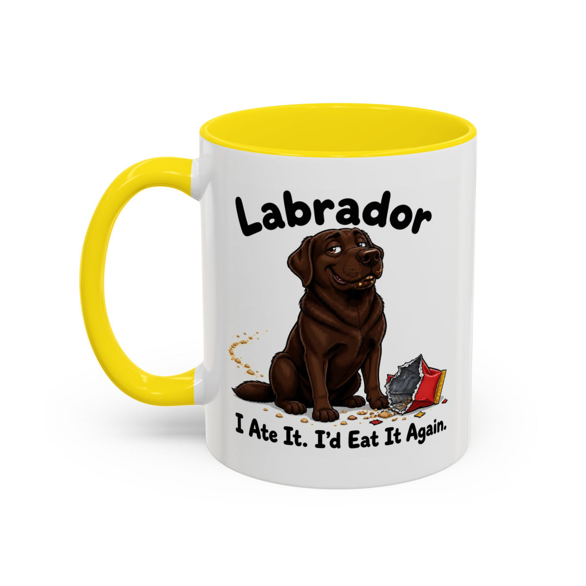 I Ate It Mug - Labrador - Chocolate