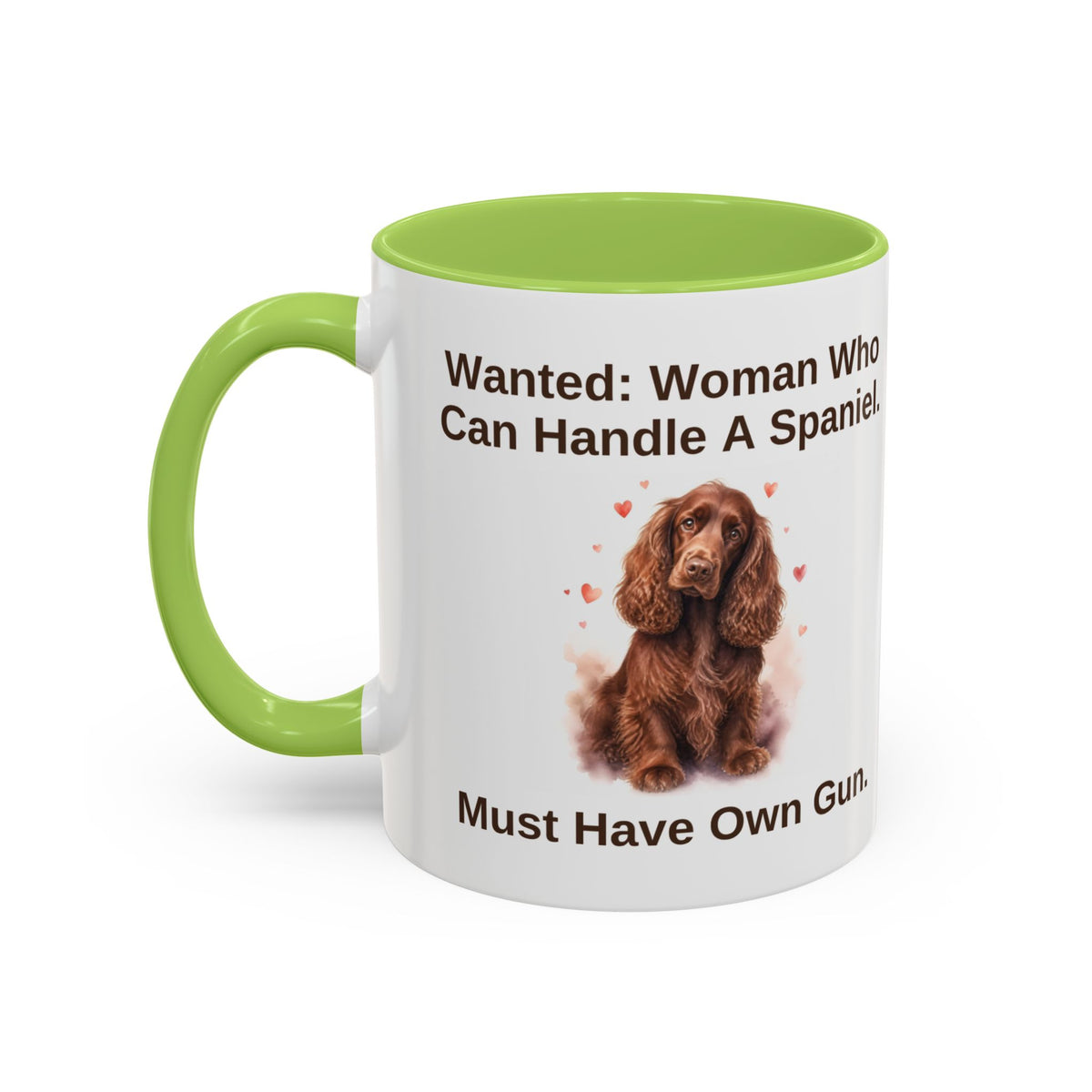 Wanted Mug - Cocker Spaniel - Brown - Woman