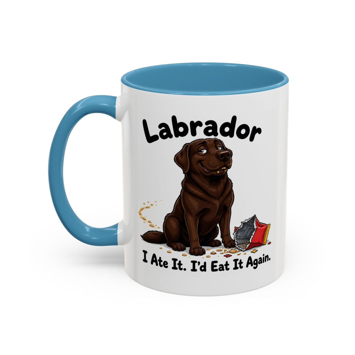 I Ate It Mug - Labrador - Chocolate