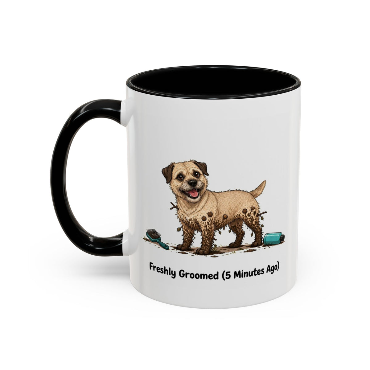 Freshly Groomed Mug - Border Terrier - Wheaten