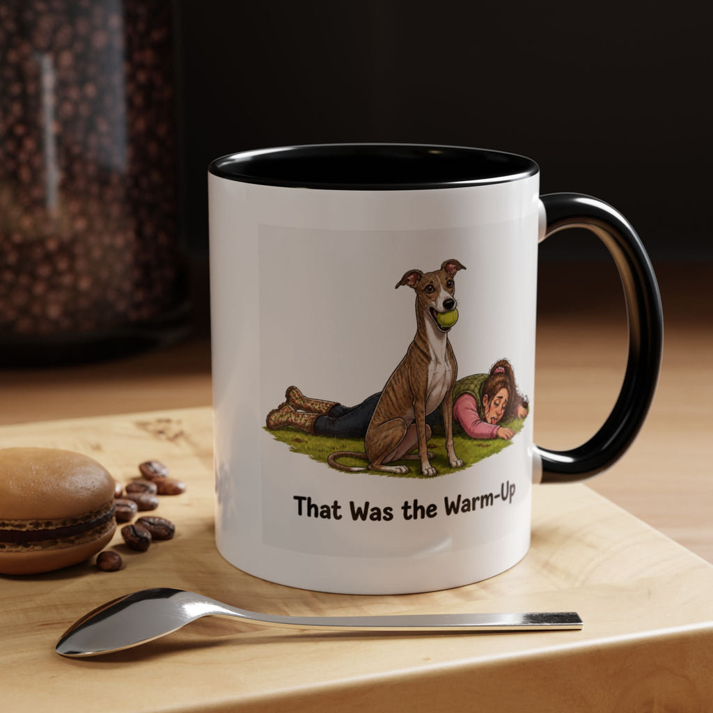 Warm-Up Mug - Whippet - Brindle - Woman