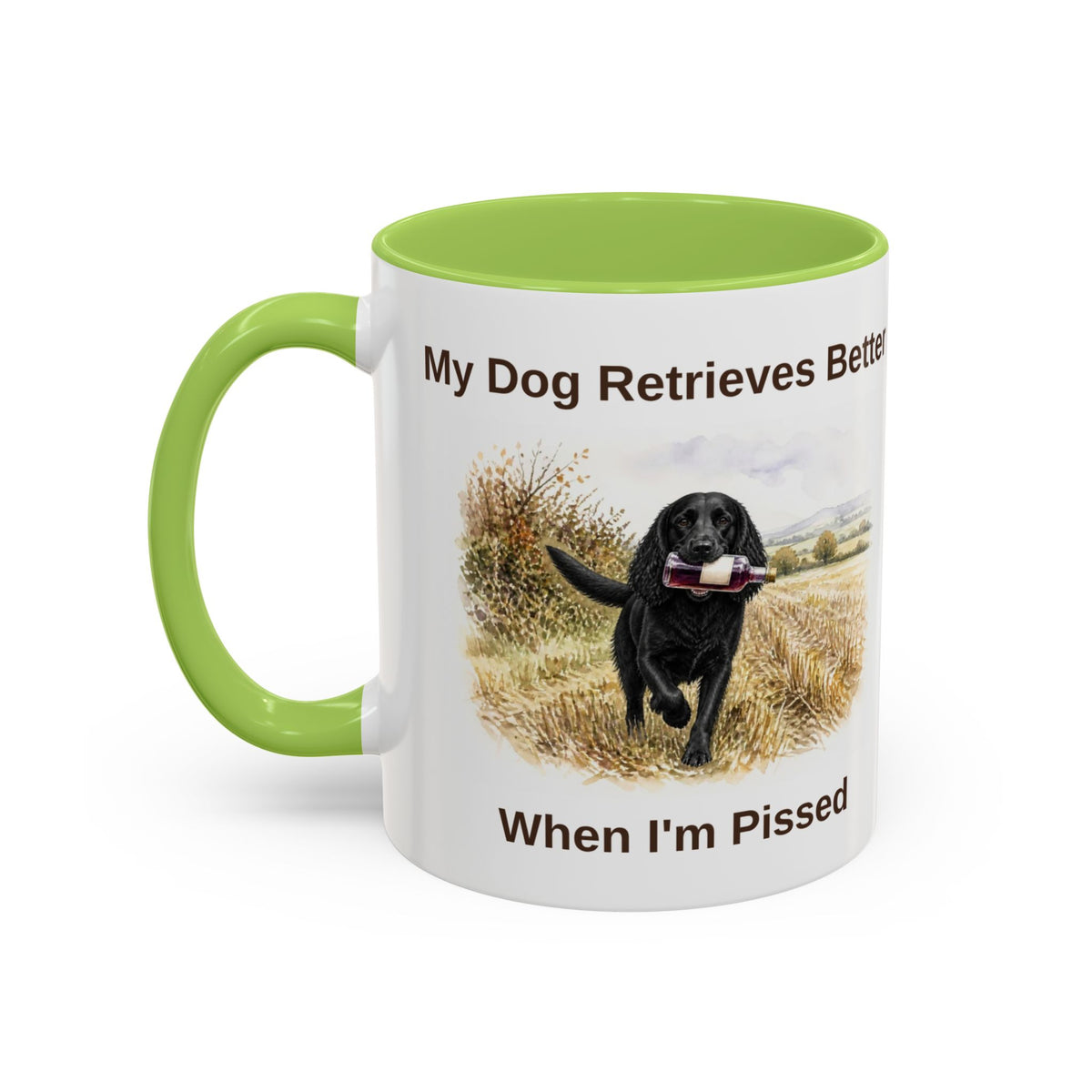 Retrieves Better Mug - Cocker Spaniel - Black