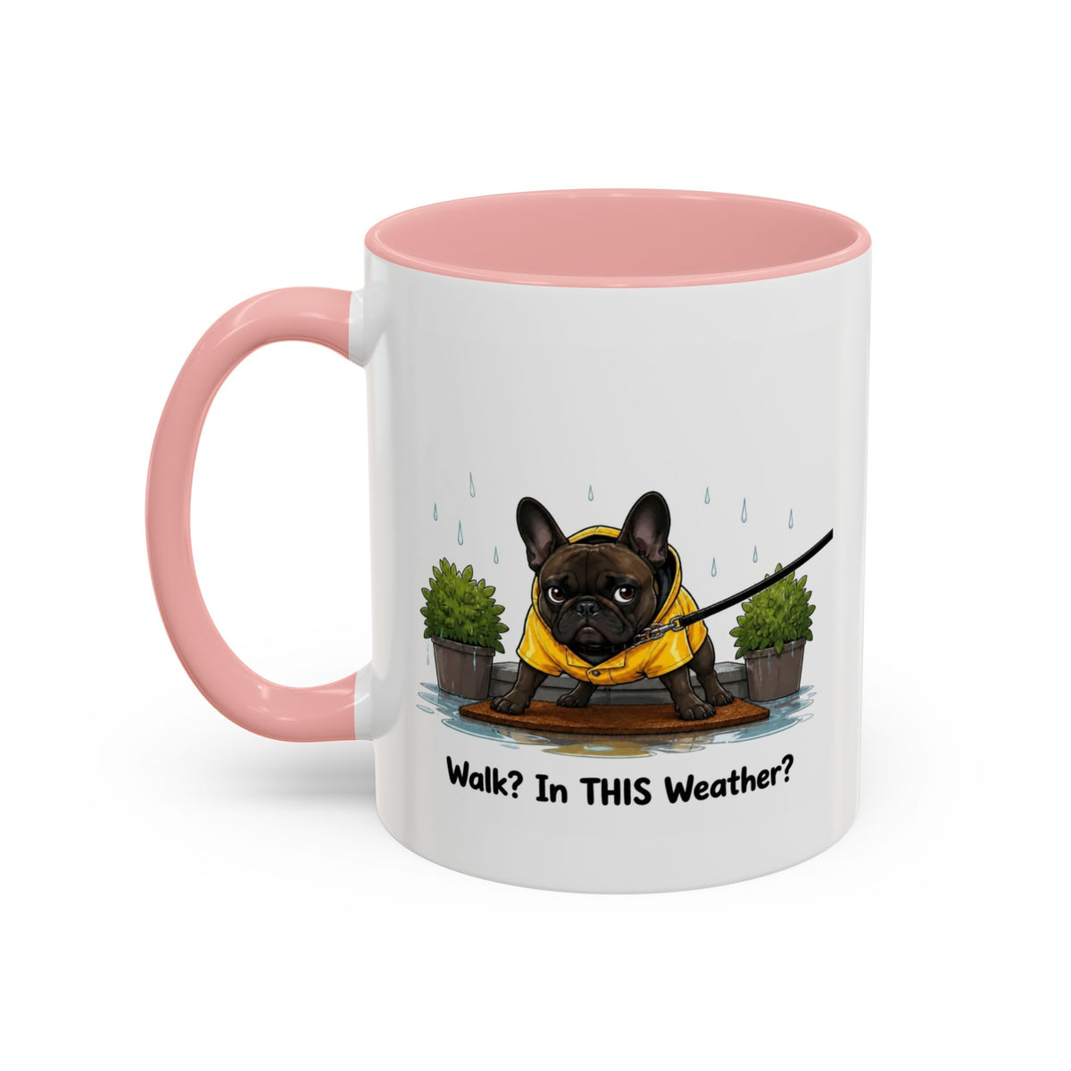 Walk Weather Mug - French Bulldog - Brindle