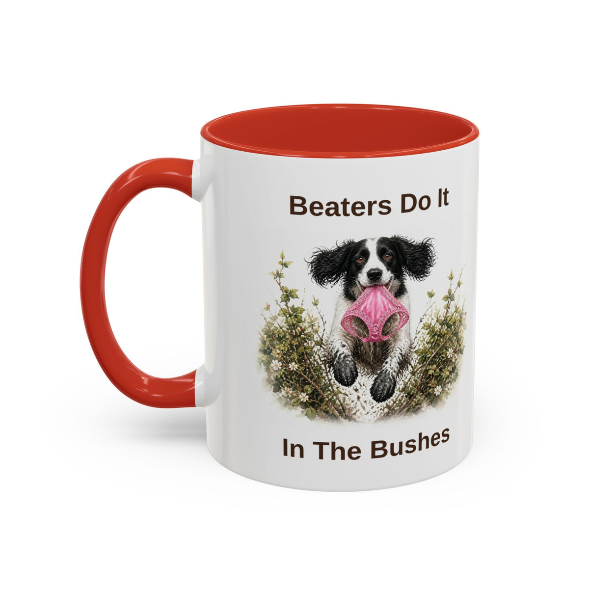 Beaters Mug - Springer Spaniel - Black & White