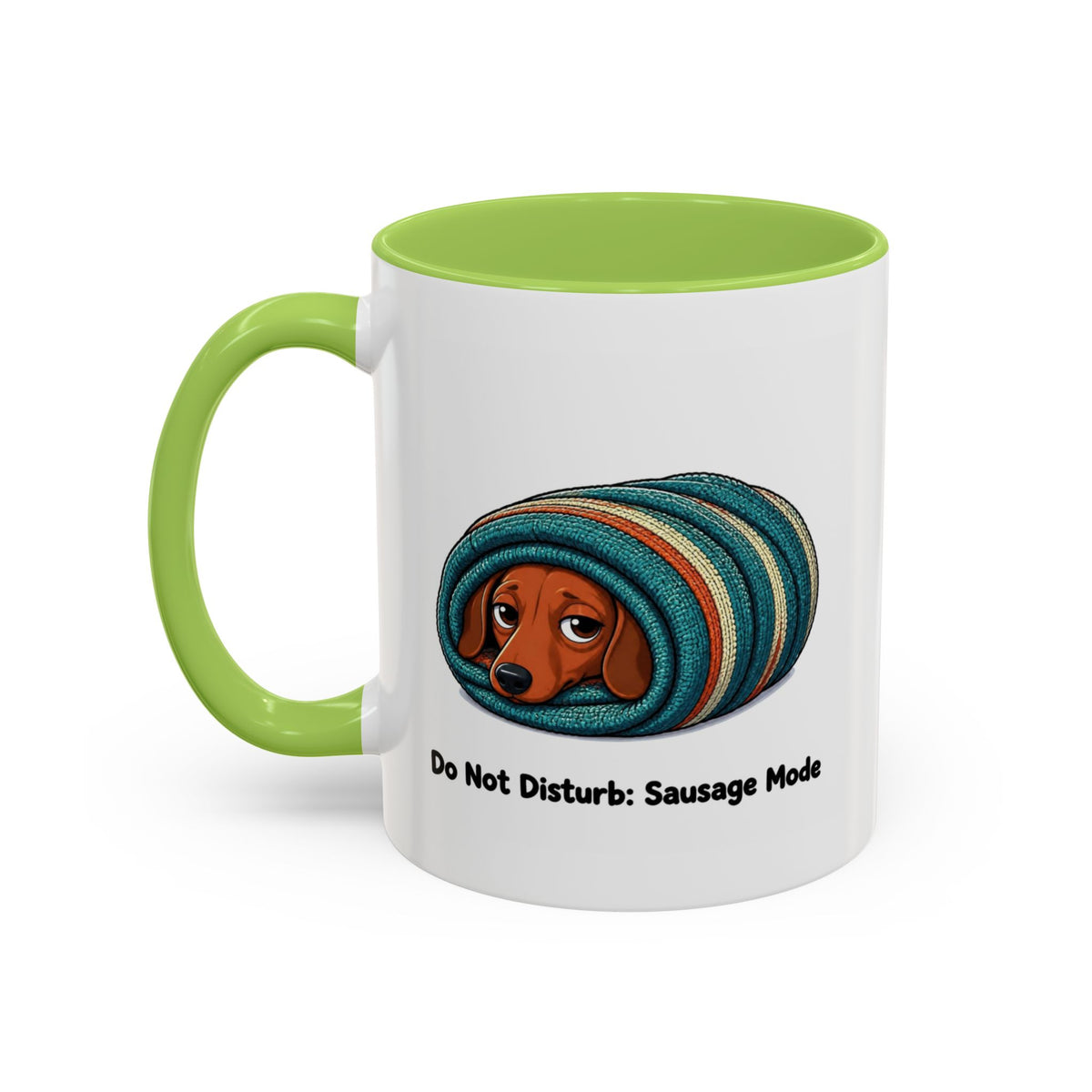 Sausage Mode Mug - Dachshund - Red