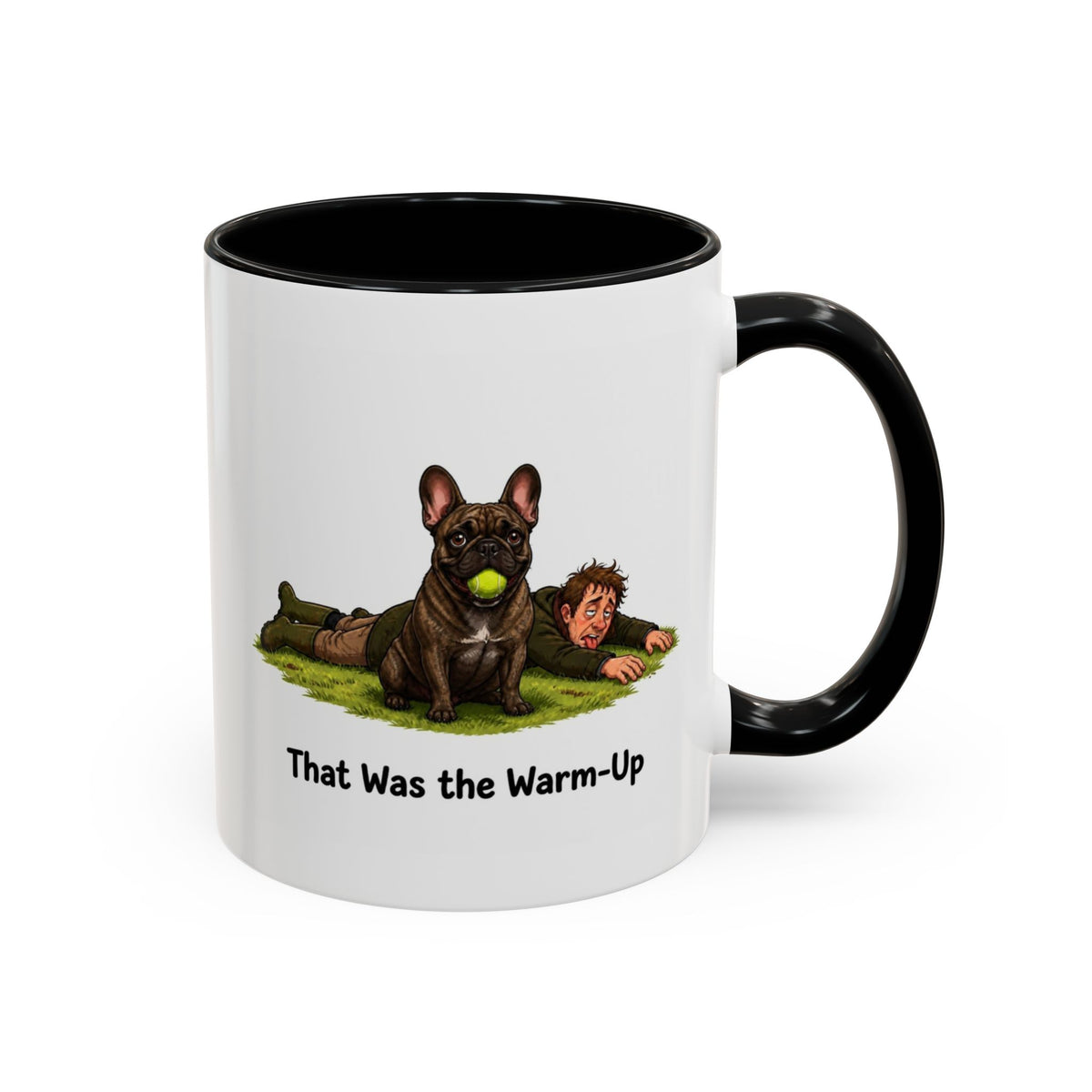 Warm-Up Mug - French Bulldog - Brindle - Man