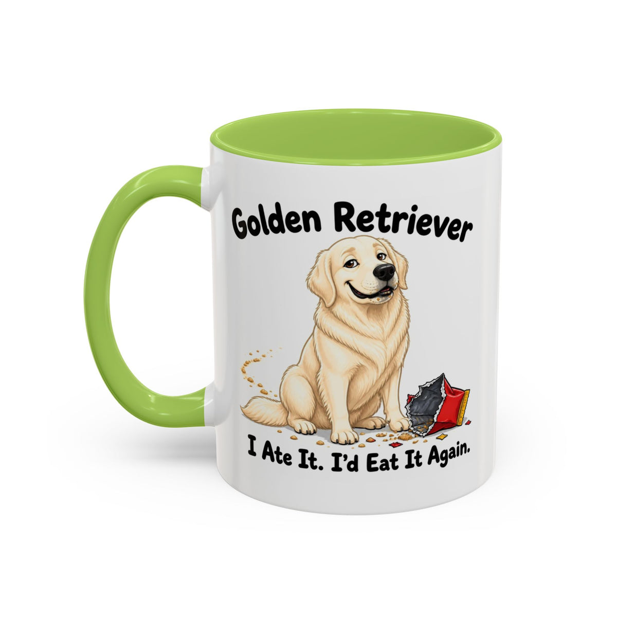 I Ate It Mug - Golden Retriever - Cream