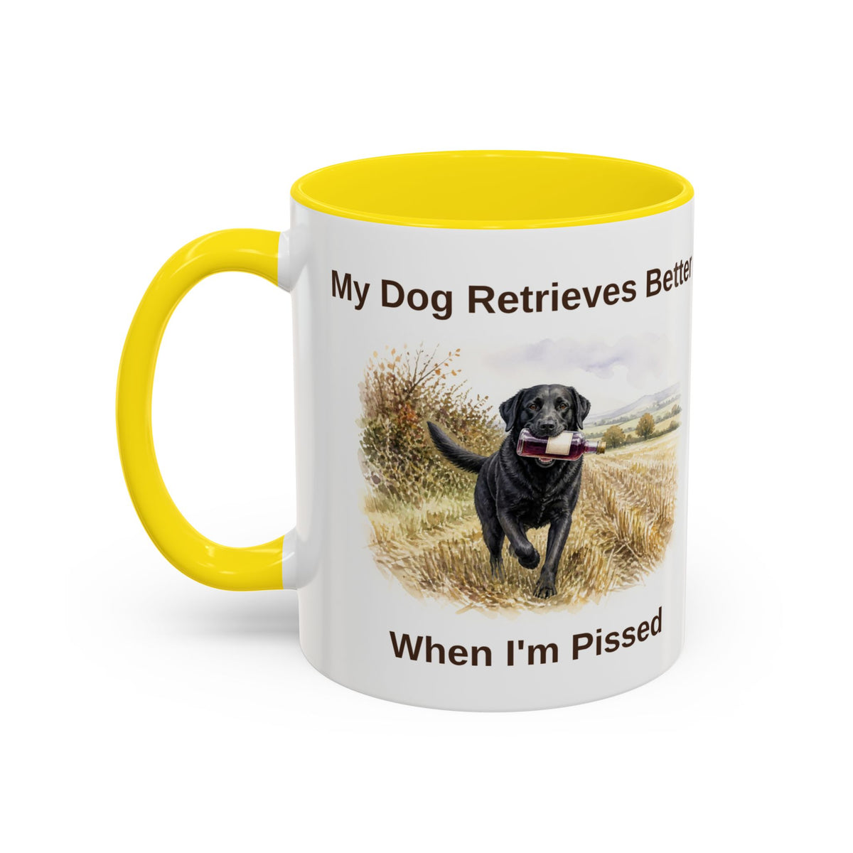 Retrieves Better Mug - Labrador - Black