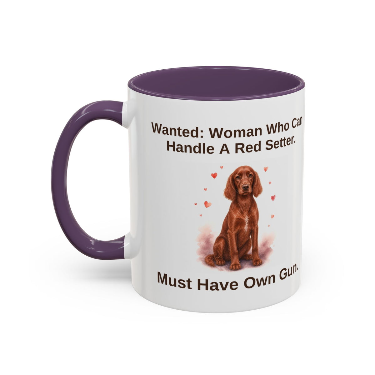Wanted Mug - Red Setter - Red - Woman