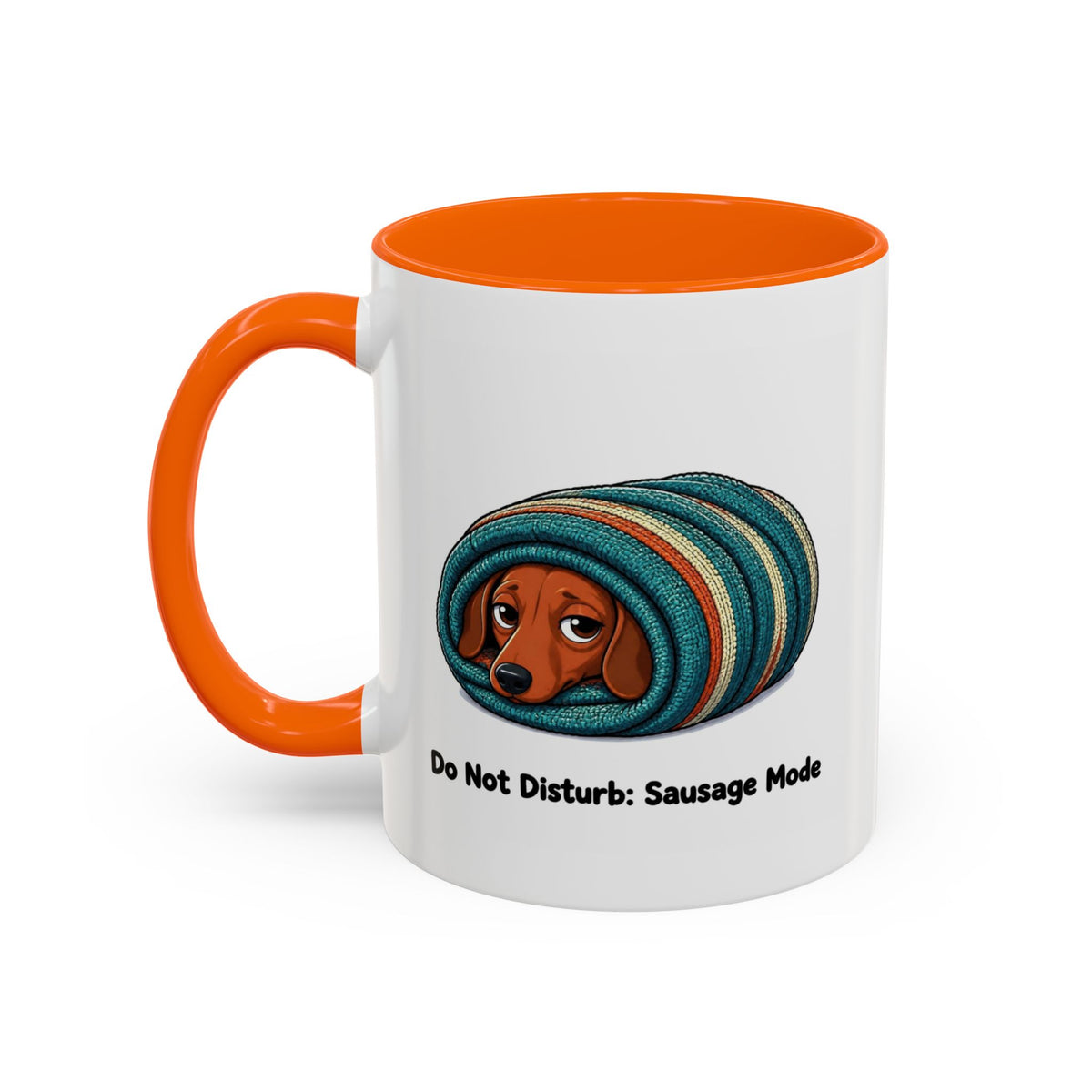 Sausage Mode Mug - Dachshund - Red