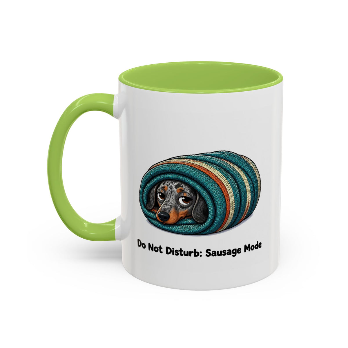 Sausage Mode Mug - Dachshund - Dapple