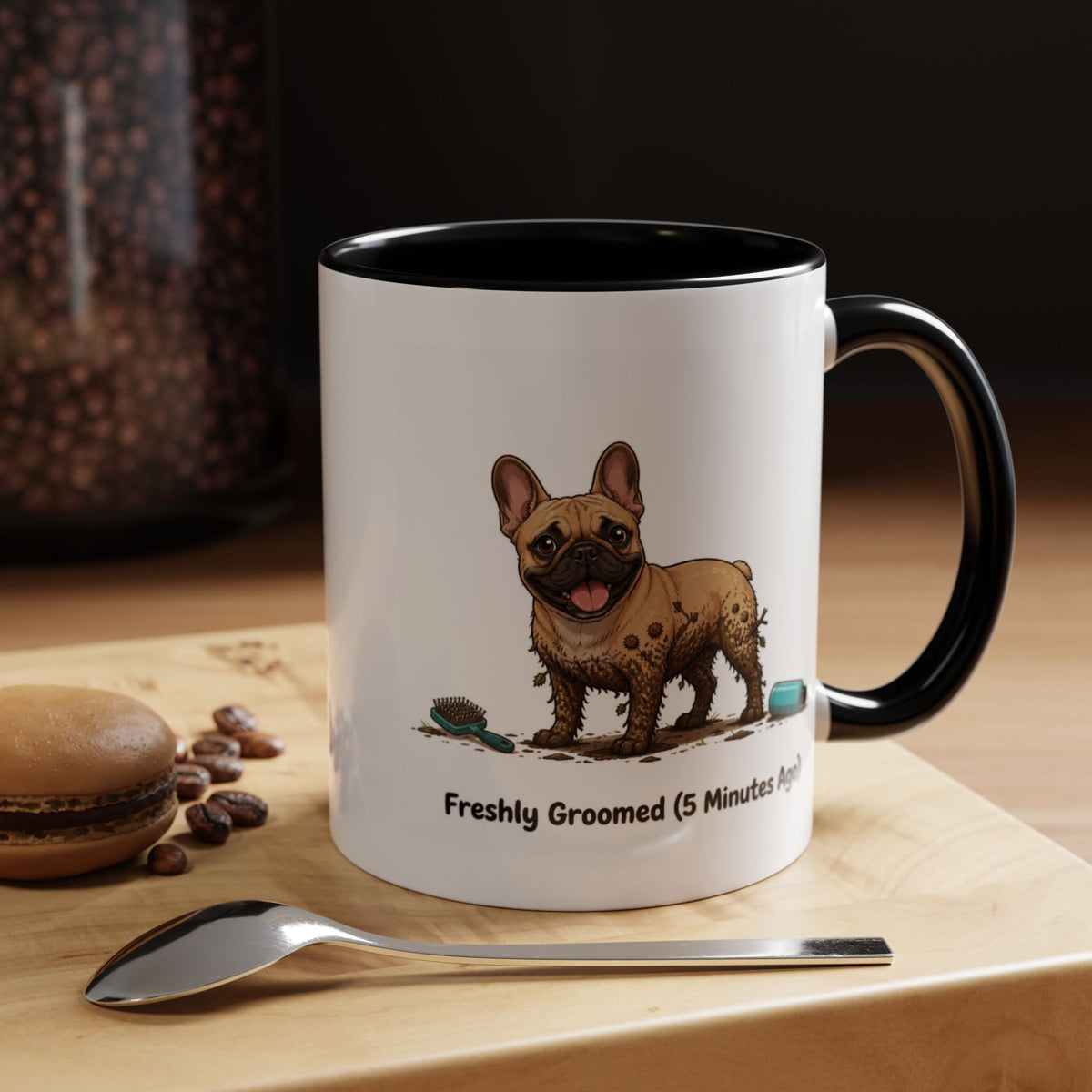 Freshly Groomed Mug - French Bulldog - Fawn