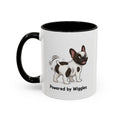 Powered by Wiggles Mug - French Bulldog - Pied