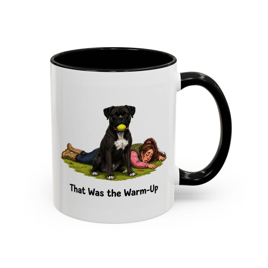 Warm-Up Mug - Boxer - Reverse Brindle - Woman