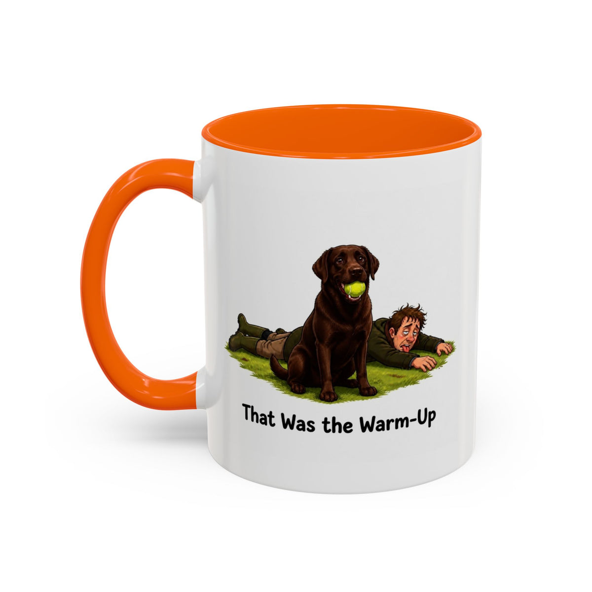Warm-Up Mug - Labrador - Chocolate - Man