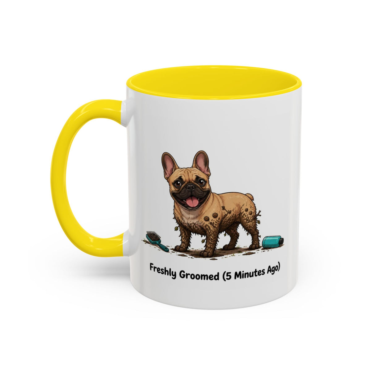 Freshly Groomed Mug - French Bulldog - Fawn