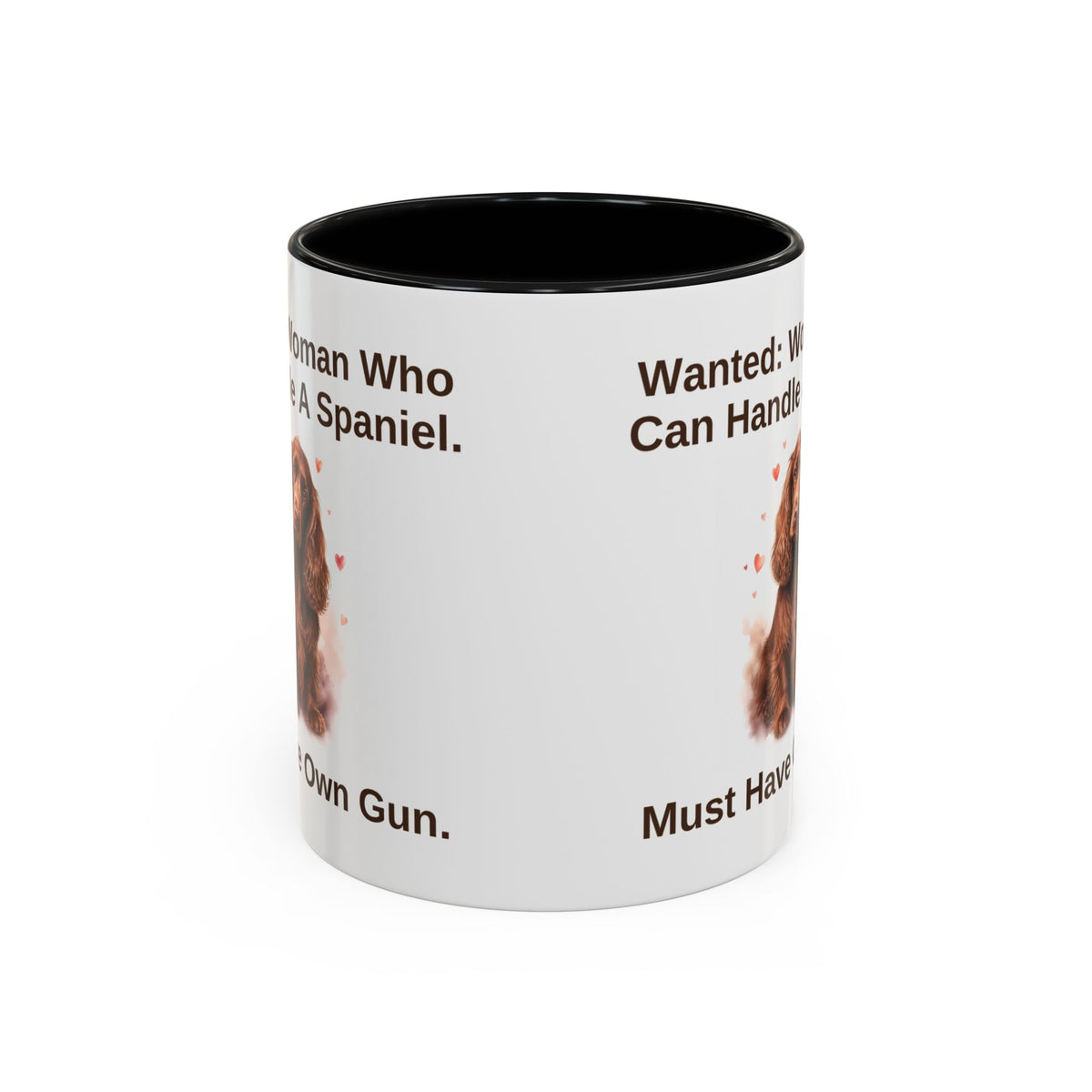 Wanted Mug - Cocker Spaniel - Brown - Woman