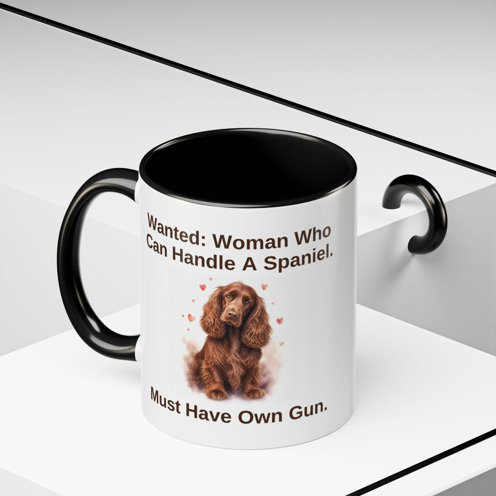 Wanted Mug - Cocker Spaniel - Brown - Woman
