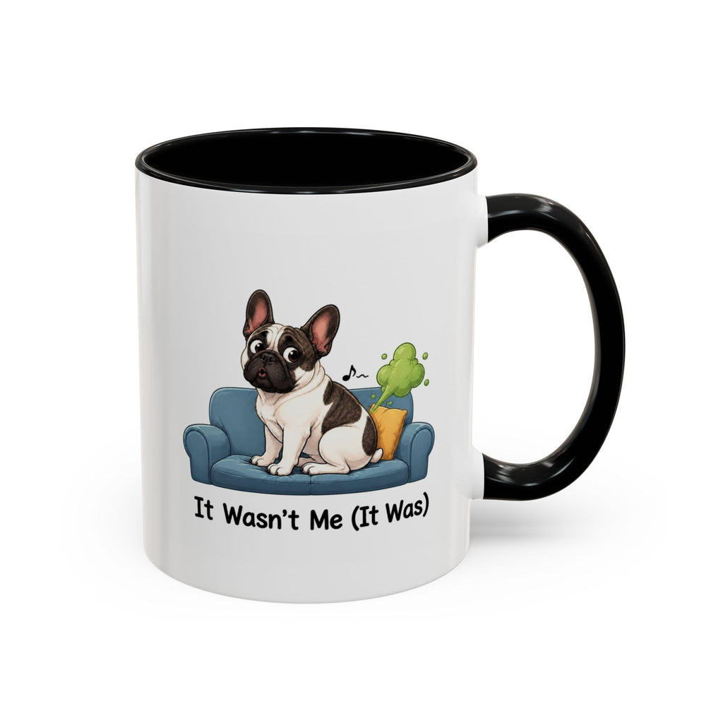 It Wasn't Me Mug - French Bulldog - Pied
