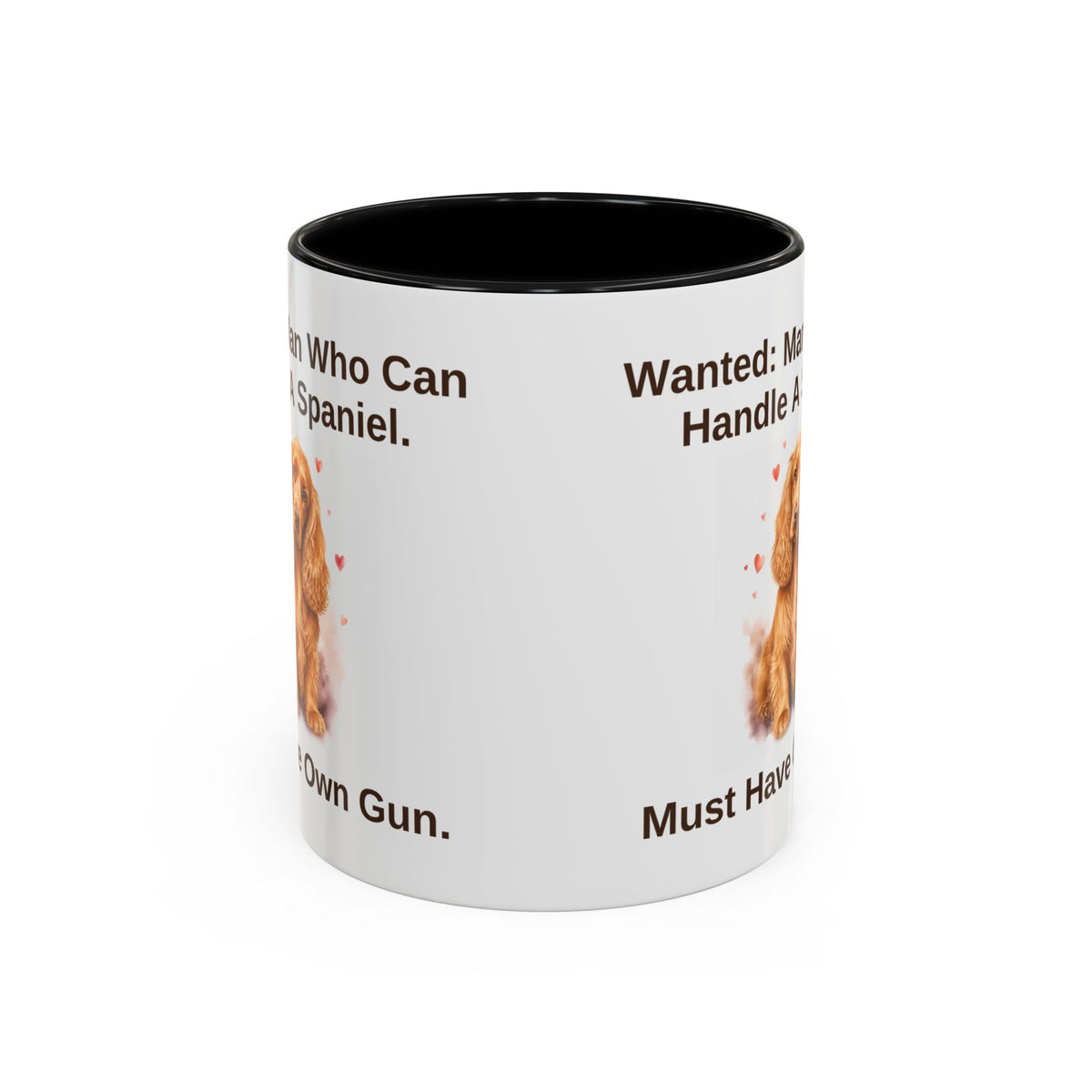 Wanted Mug - Cocker Spaniel - Golden - Man