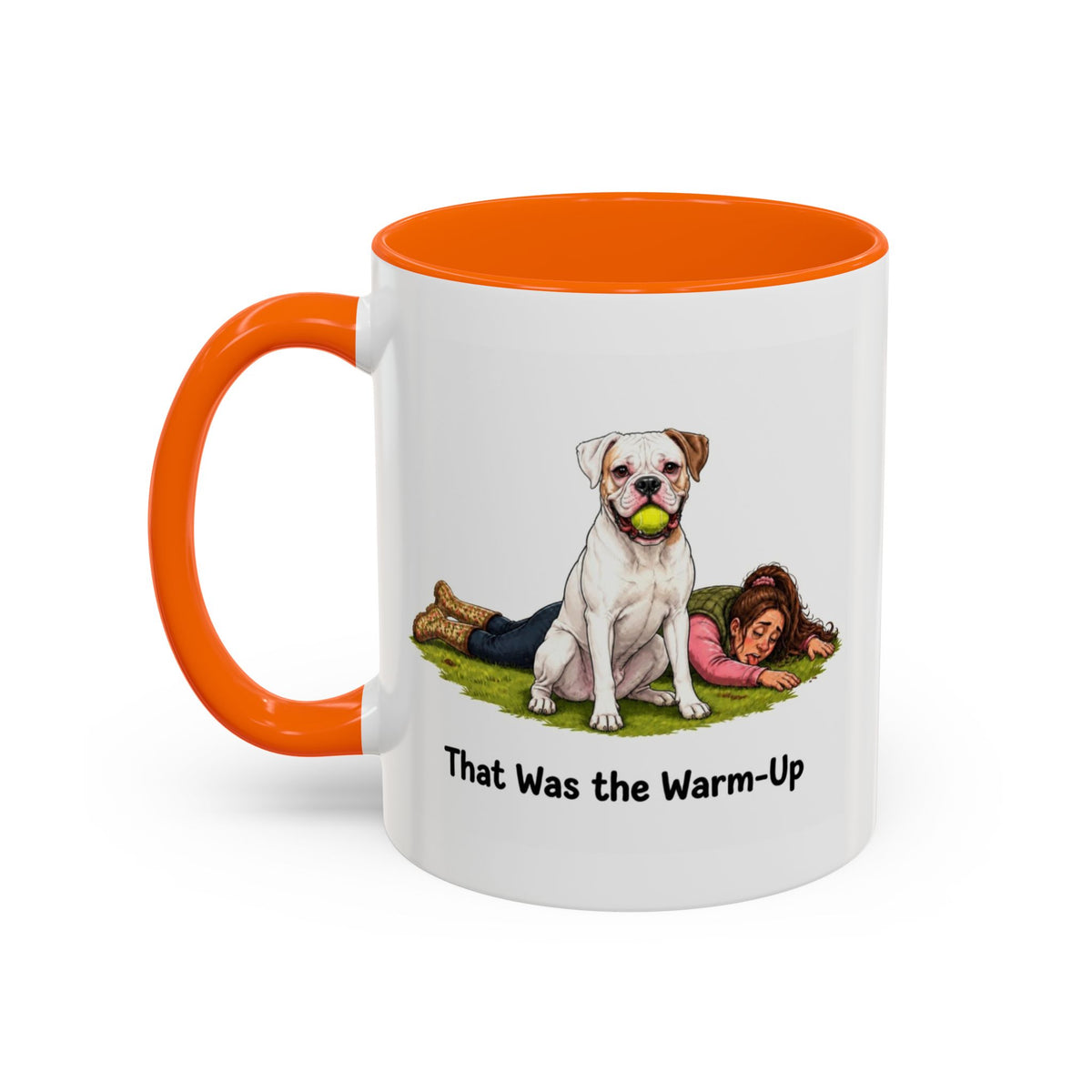 Warm-Up Mug - Boxer - White - Woman