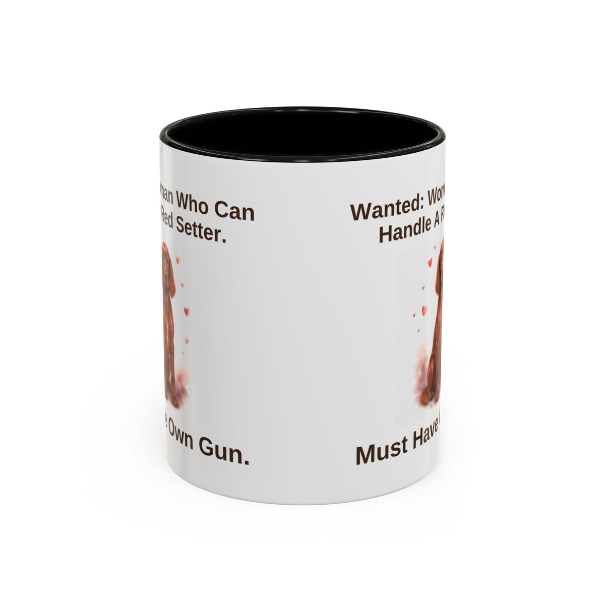 Wanted Mug - Red Setter - Red - Woman
