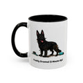 Freshly Groomed Mug - German Shepherd - Black