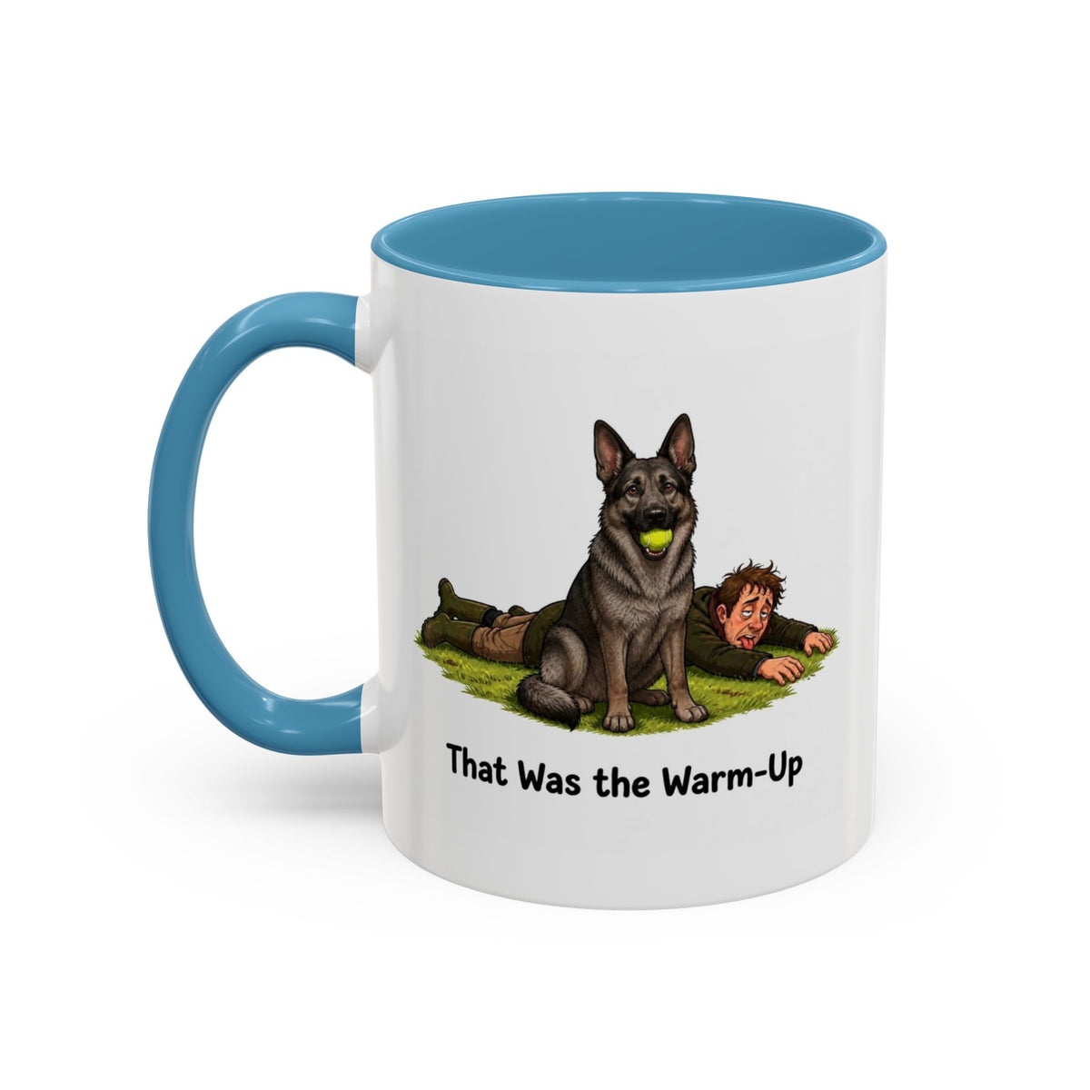 Warm-Up Mug - German Shepherd - Sable - Man