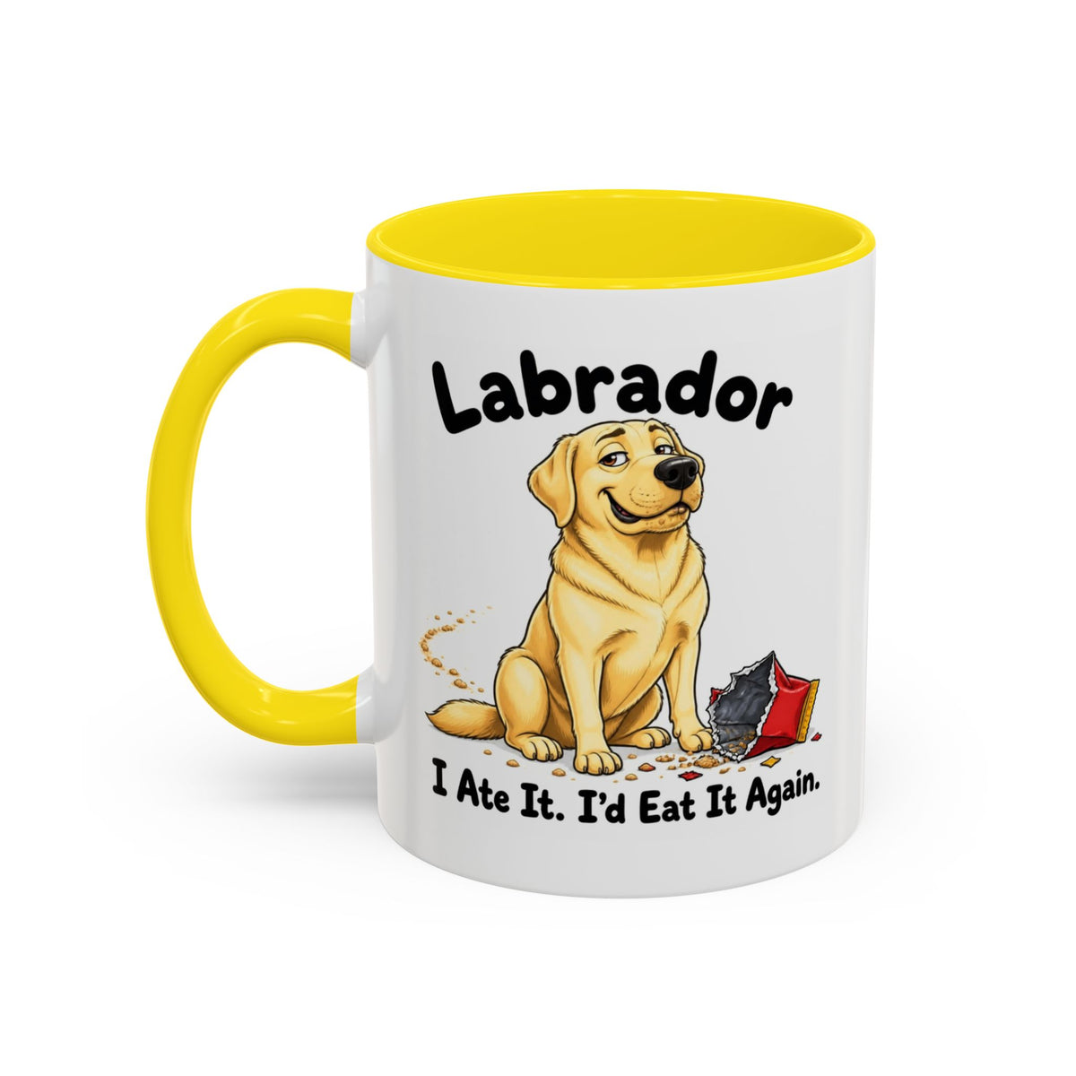 I Ate It Mug - Labrador - Yellow