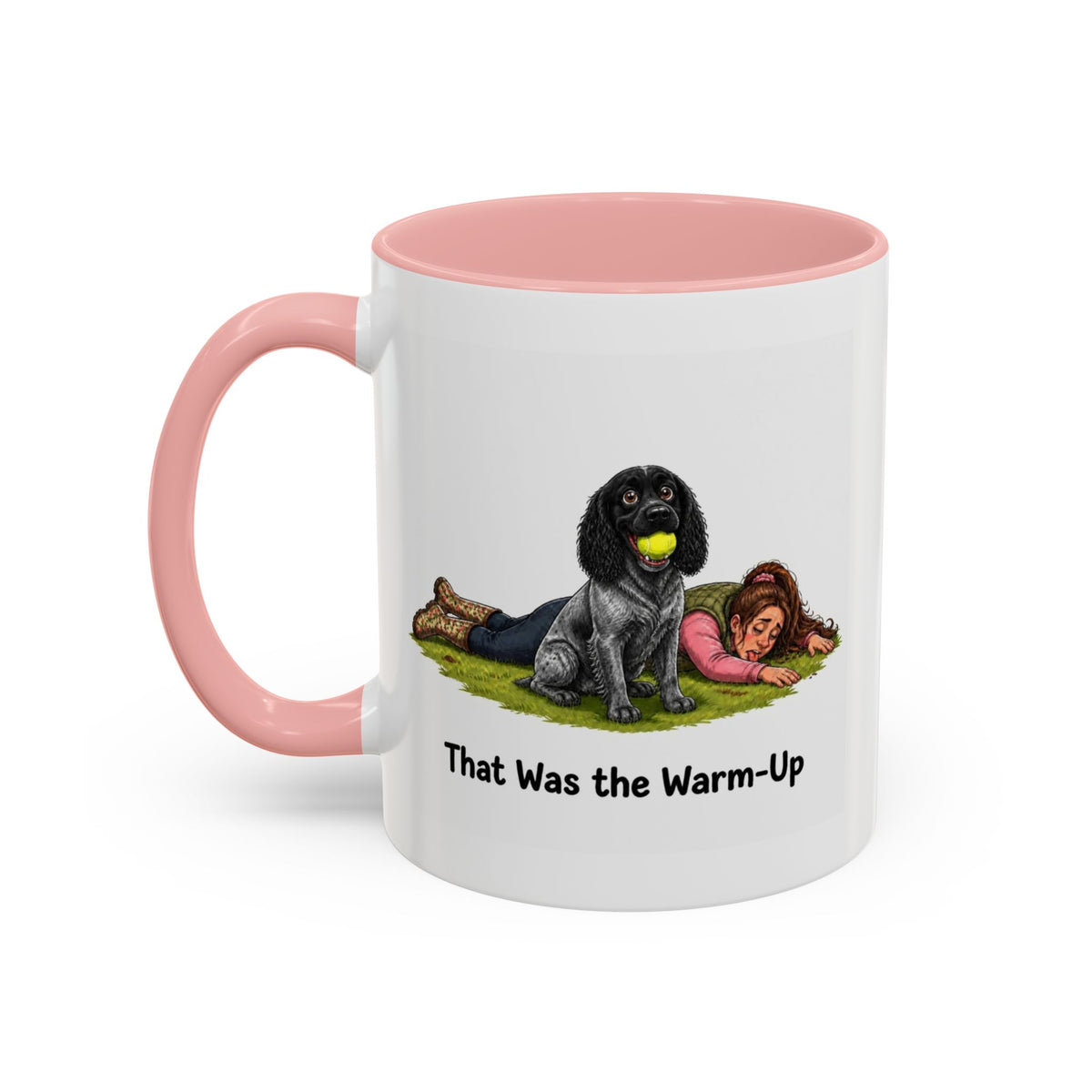 Warm-Up Mug - Cocker Spaniel - Blue Roan - Woman