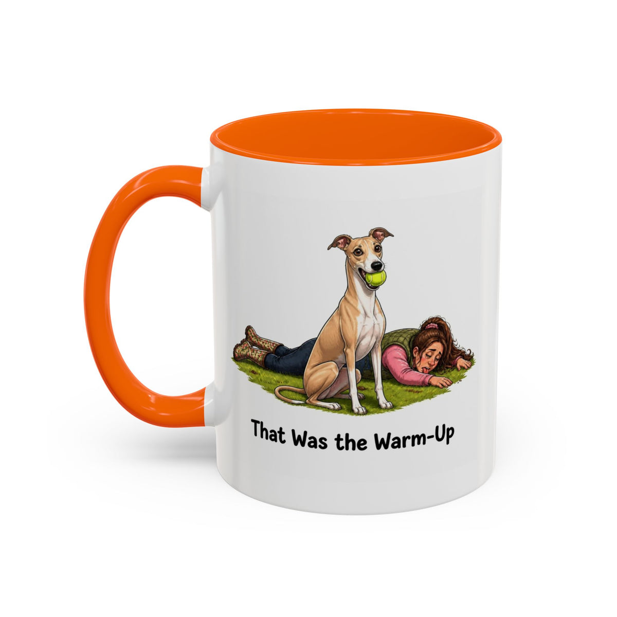 Warm-Up Mug - Whippet - Fawn - Woman