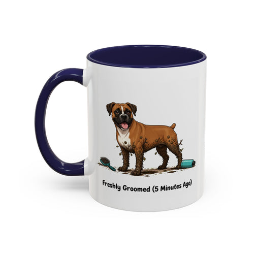 Freshly Groomed Mug - Boxer - Fawn