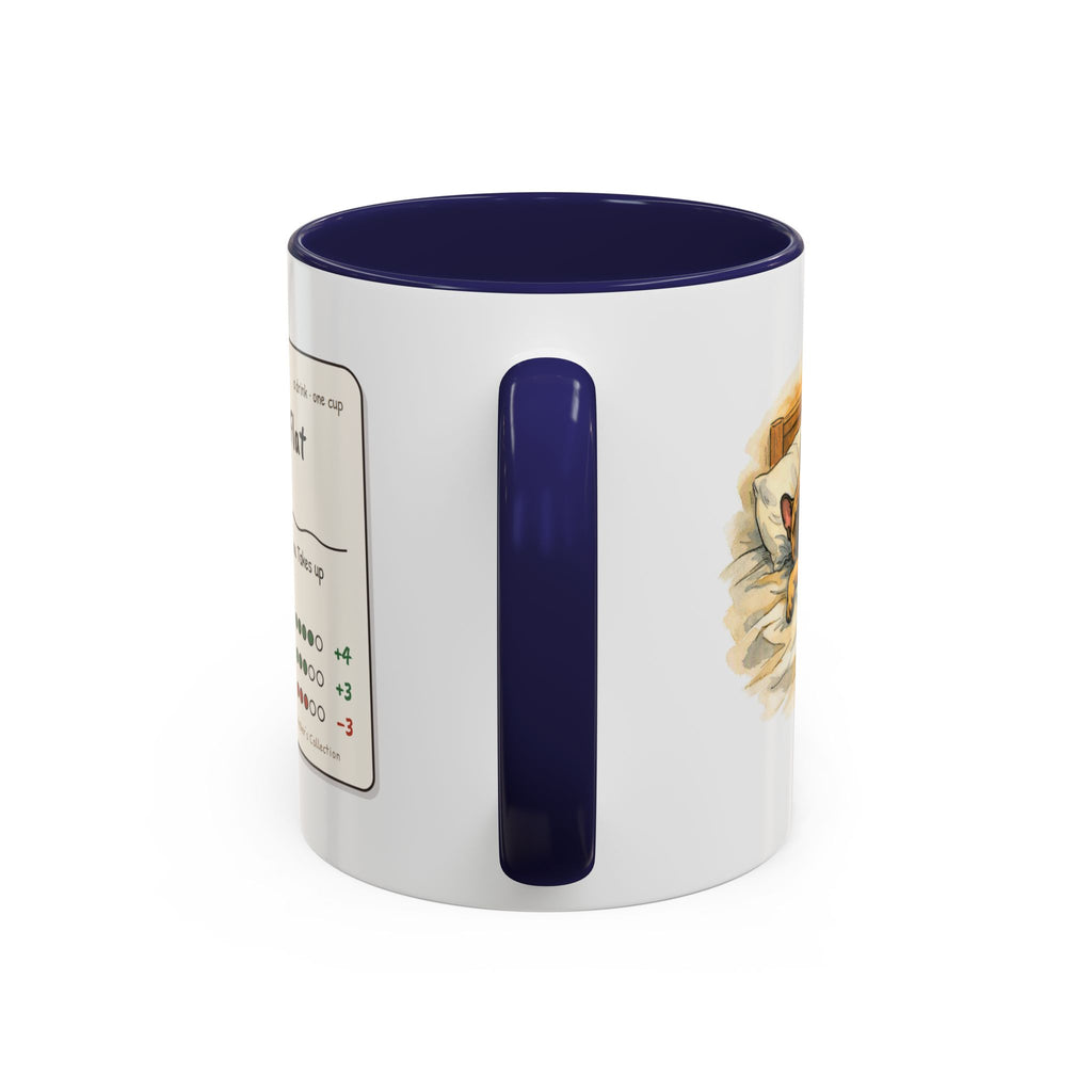 Funny French bulldog mug, snoring Frenchie hogging the bed – view 15