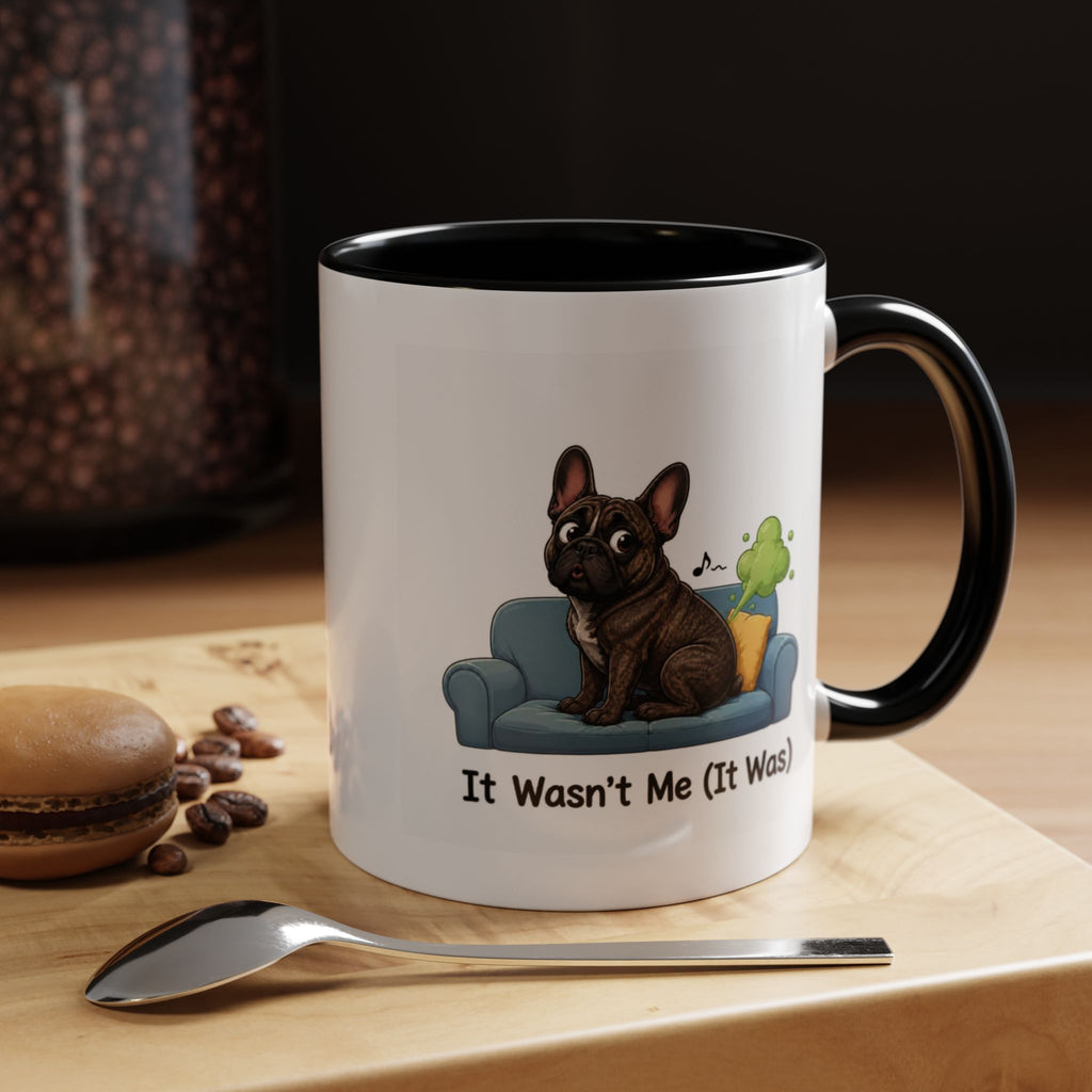 It Wasn't Me Mug - French Bulldog - Brindle