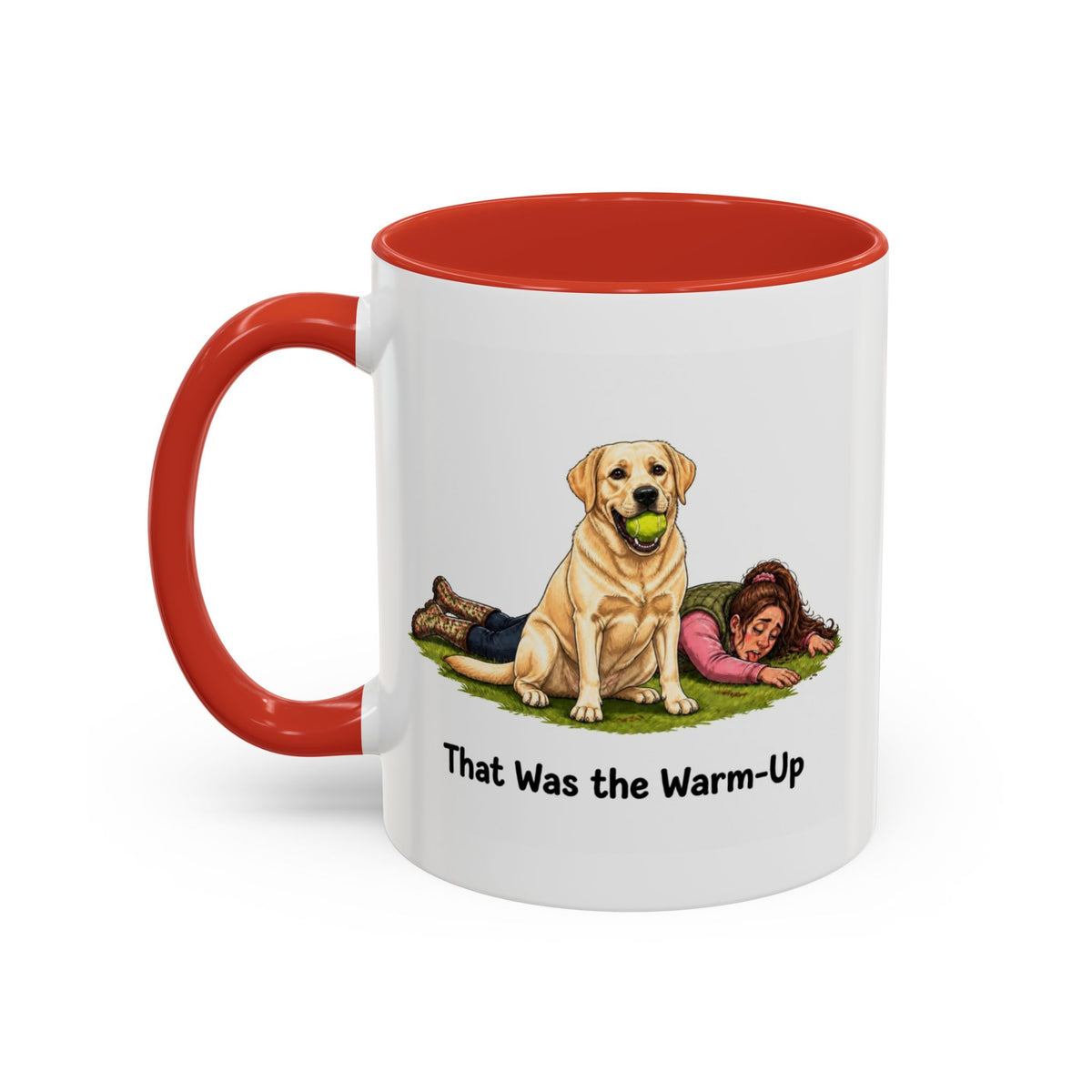 Warm-Up Mug - Labrador - Yellow - Woman
