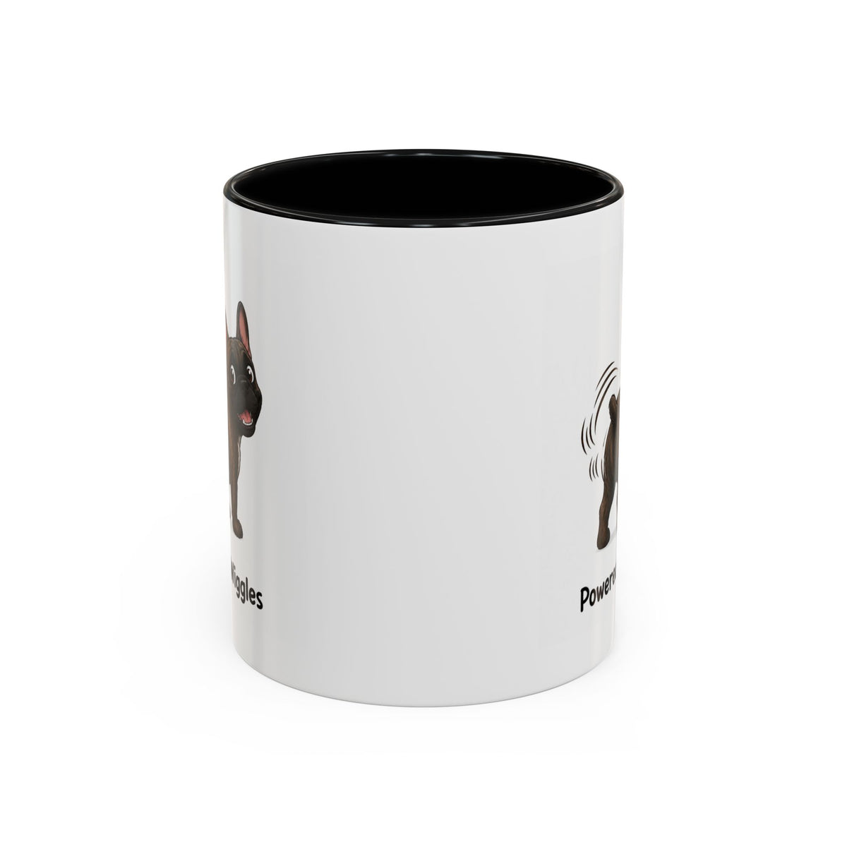 Powered by Wiggles Mug - French Bulldog - Brindle