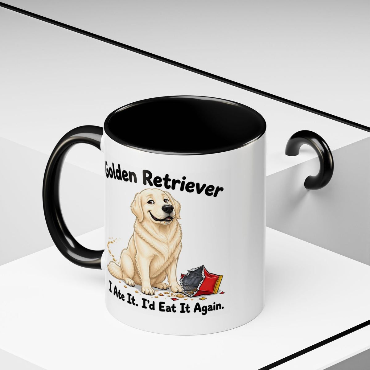 I Ate It Mug - Golden Retriever - Cream