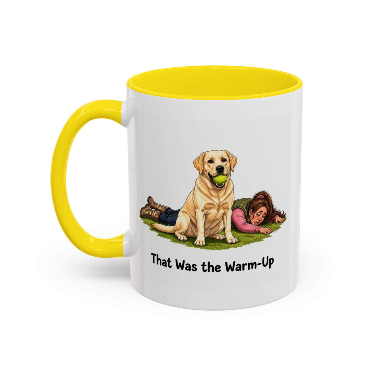 Warm-Up Mug - Labrador - Yellow - Woman