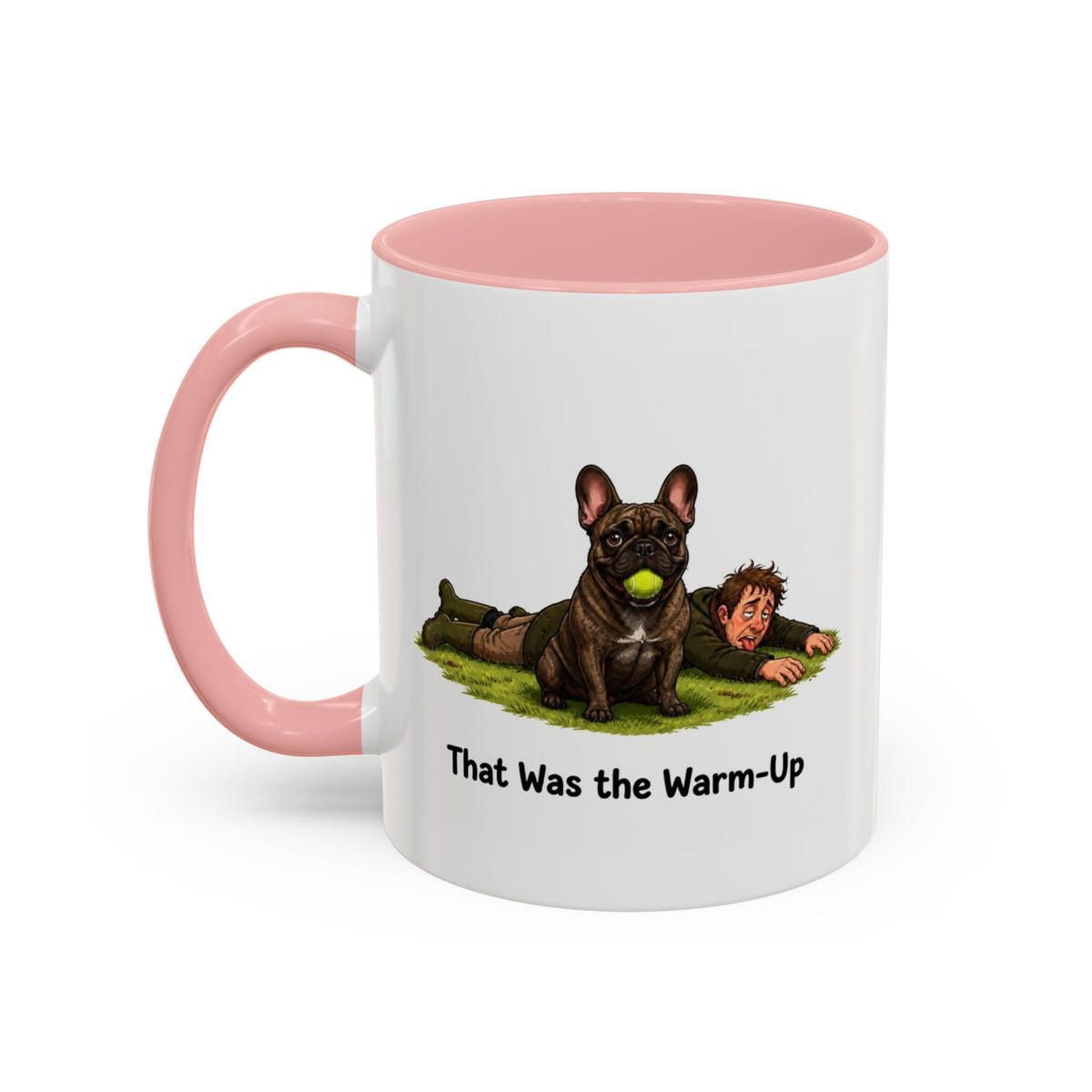 Warm-Up Mug - French Bulldog - Brindle - Man