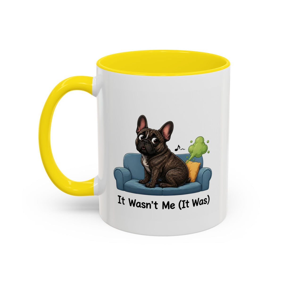 It Wasn't Me Mug - French Bulldog - Brindle