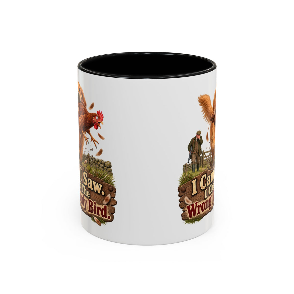 Funny Golden Retriever Mug - I Came I Saw I Chased the Wrong Bloody Bird, Gundog Owner Gift, Shooting Dog Lover Coffee Mug, 11oz