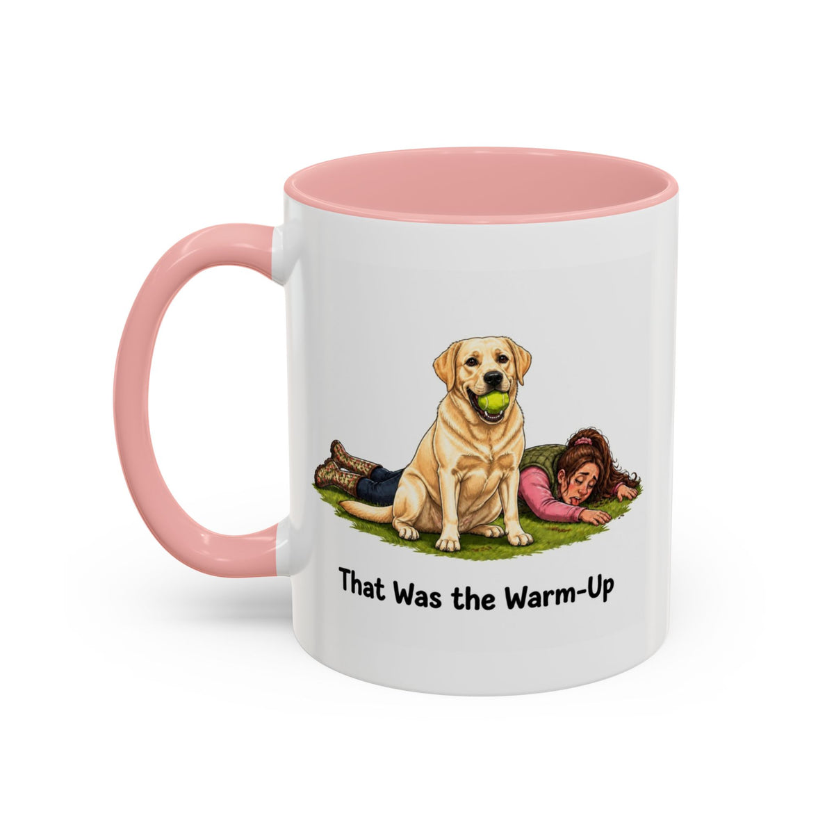 Warm-Up Mug - Labrador - Yellow - Woman