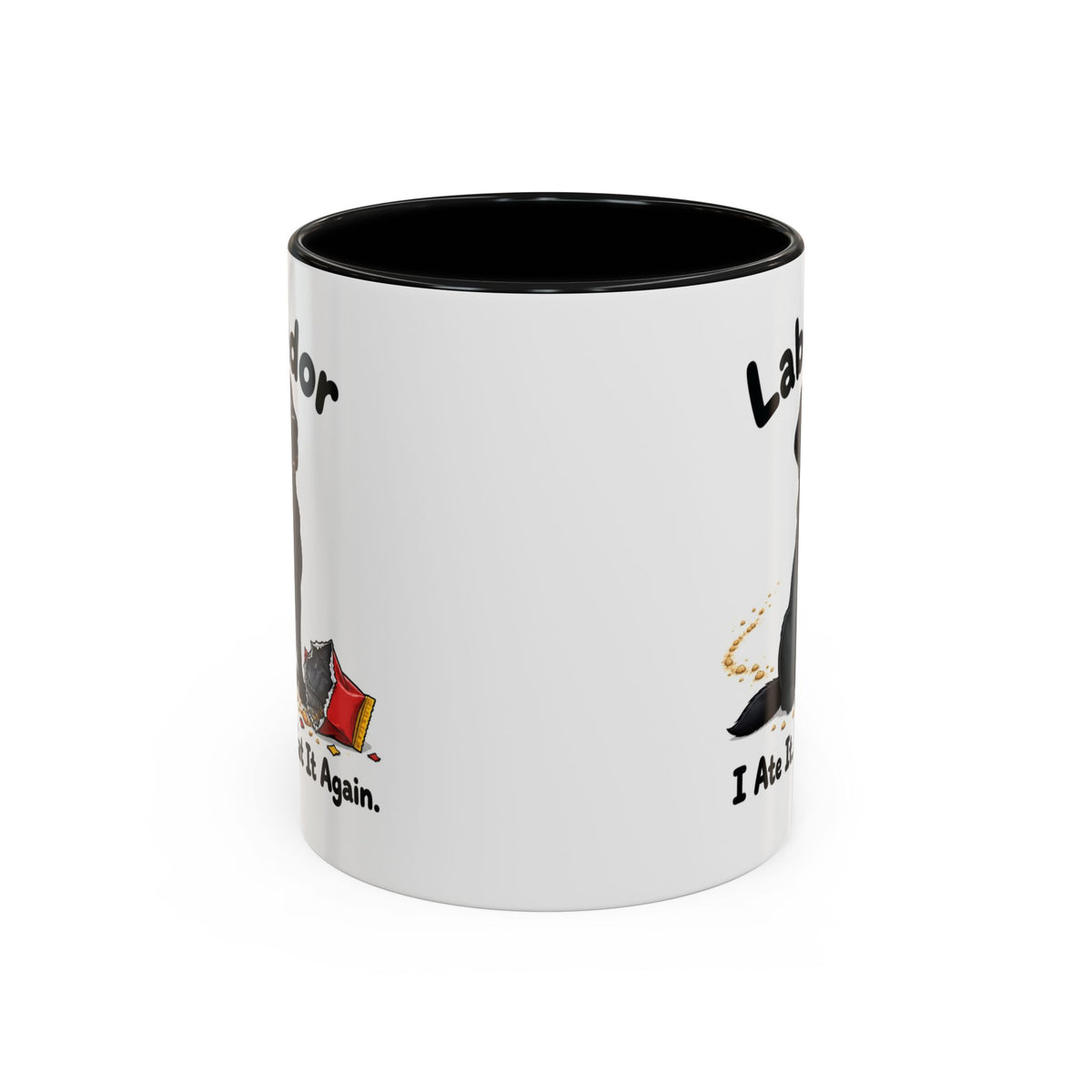I Ate It Mug - Labrador - Black