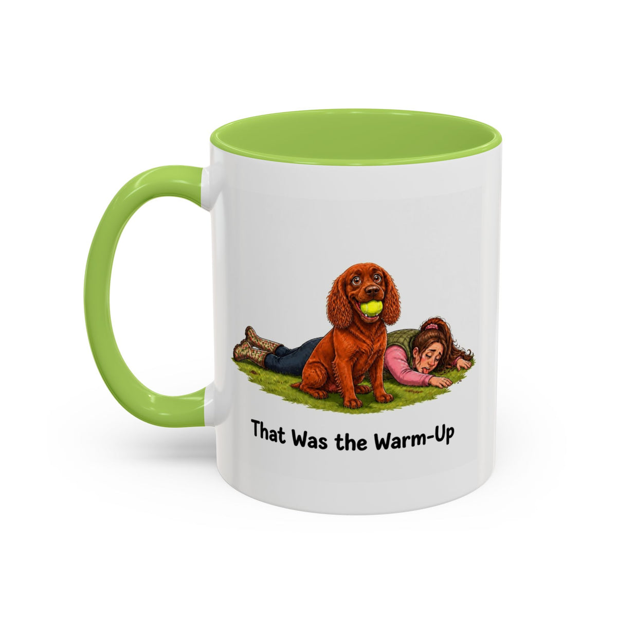 Warm-Up Mug - Cocker Spaniel - Red - Woman