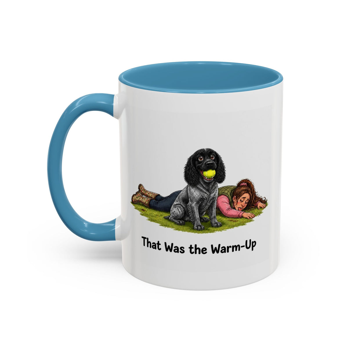 Warm-Up Mug - Cocker Spaniel - Blue Roan - Woman