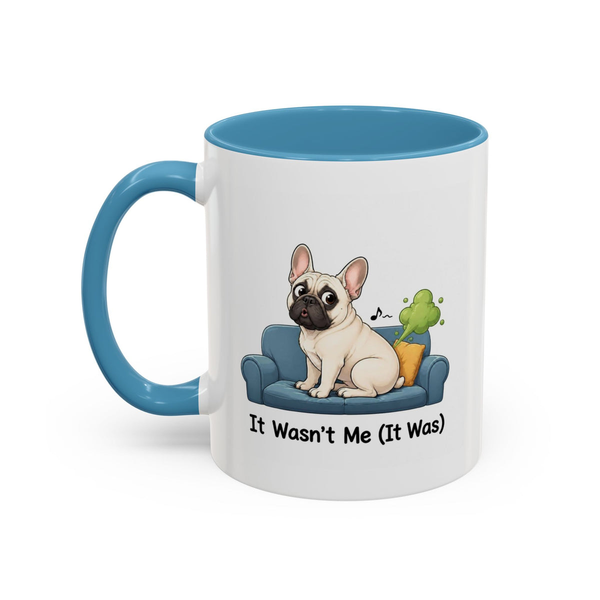 It Wasn't Me Mug - French Bulldog - Cream