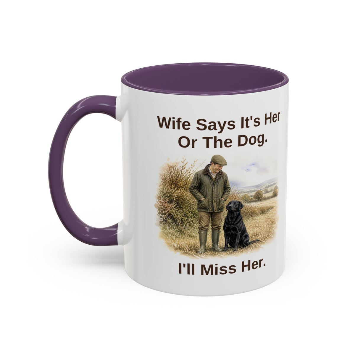 Wife Says Mug - Labrador - Black