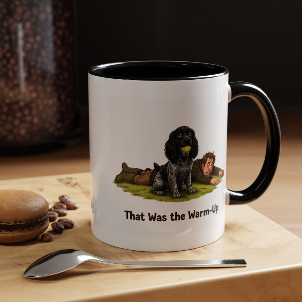Warm-Up Mug - Cocker Spaniel - Blue Roan - Man